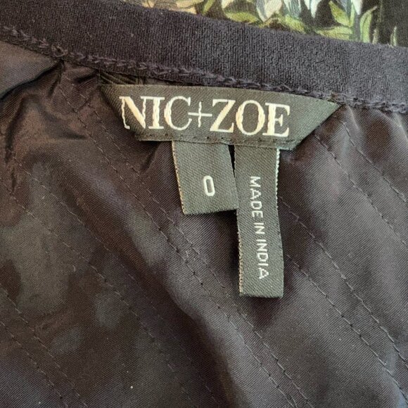 Nic + Zoe fiesta midi skirt black 0 - Picture 11 of 13